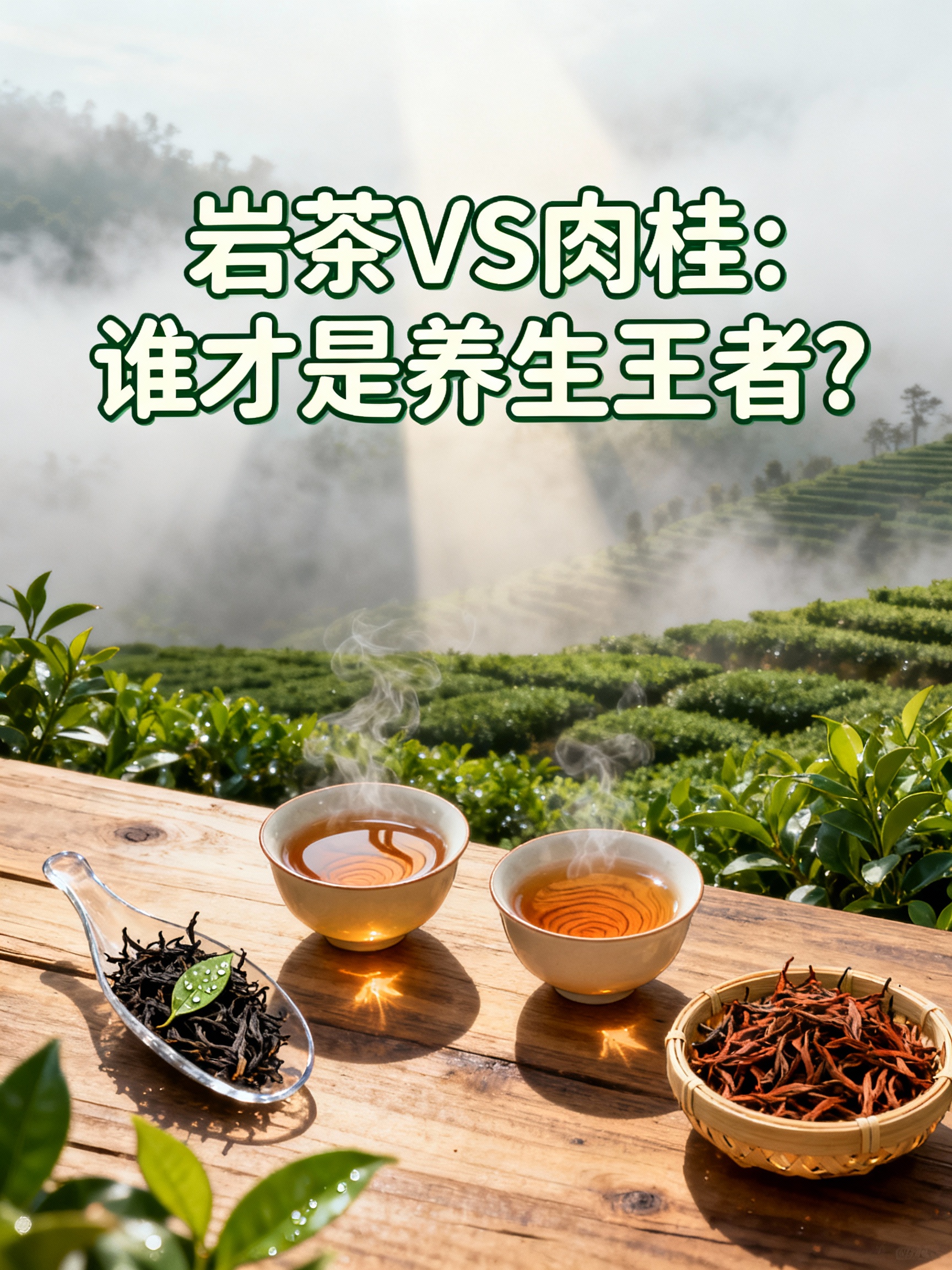 岩茶VS肉桂:谁才是养生王者?