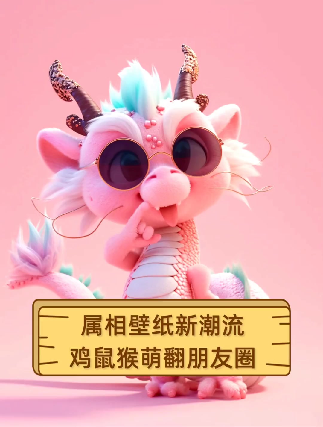 属相壁纸新潮流,鸡鼠猴萌翻朋友圈