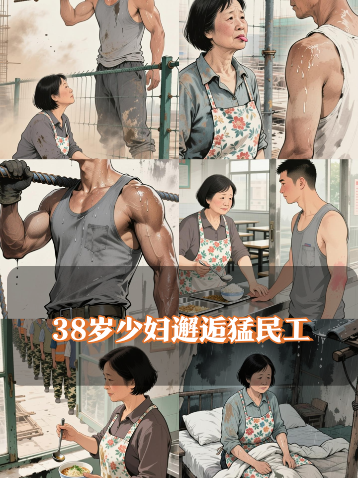 38岁少妇工地邂逅猛民工,一口上头后反转!