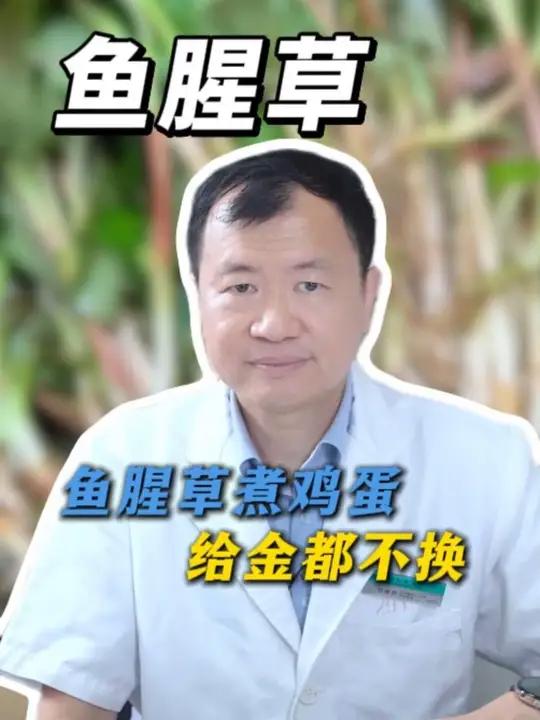 鱼腥草煮鸡蛋,给金都不换