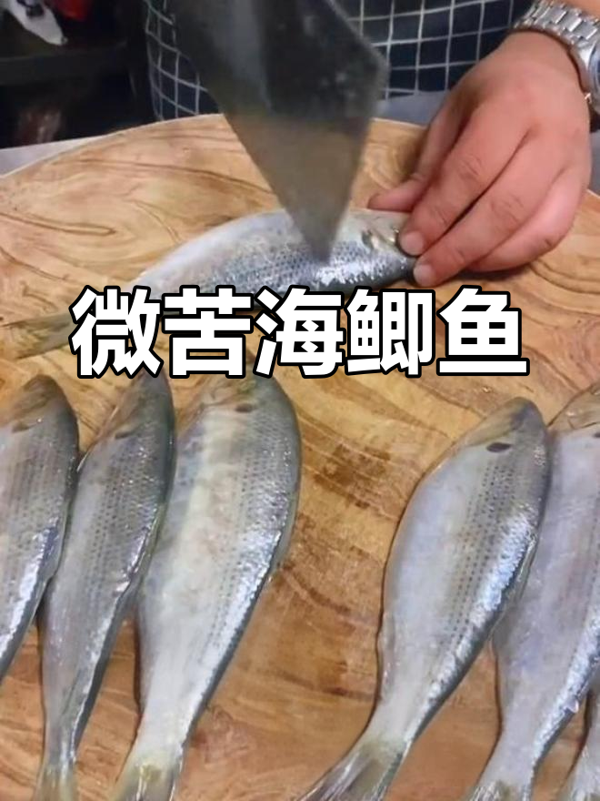 海鲫鱼微苦味,煎炸做法大揭秘