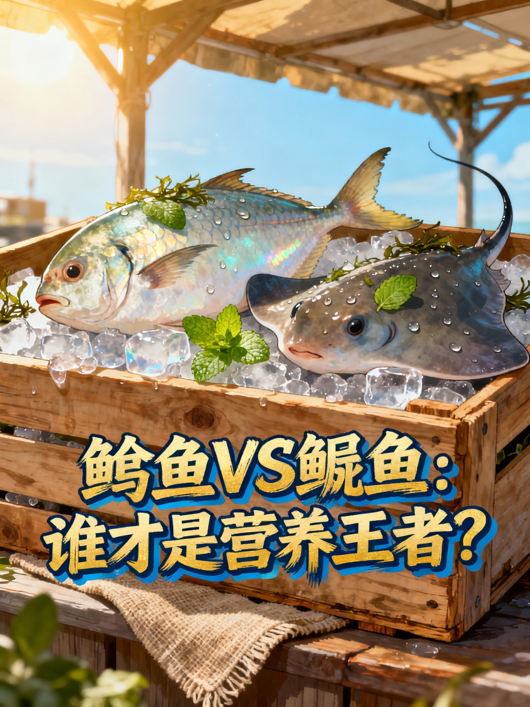 鲳鱼VS鳐鱼：谁才是营养王者？