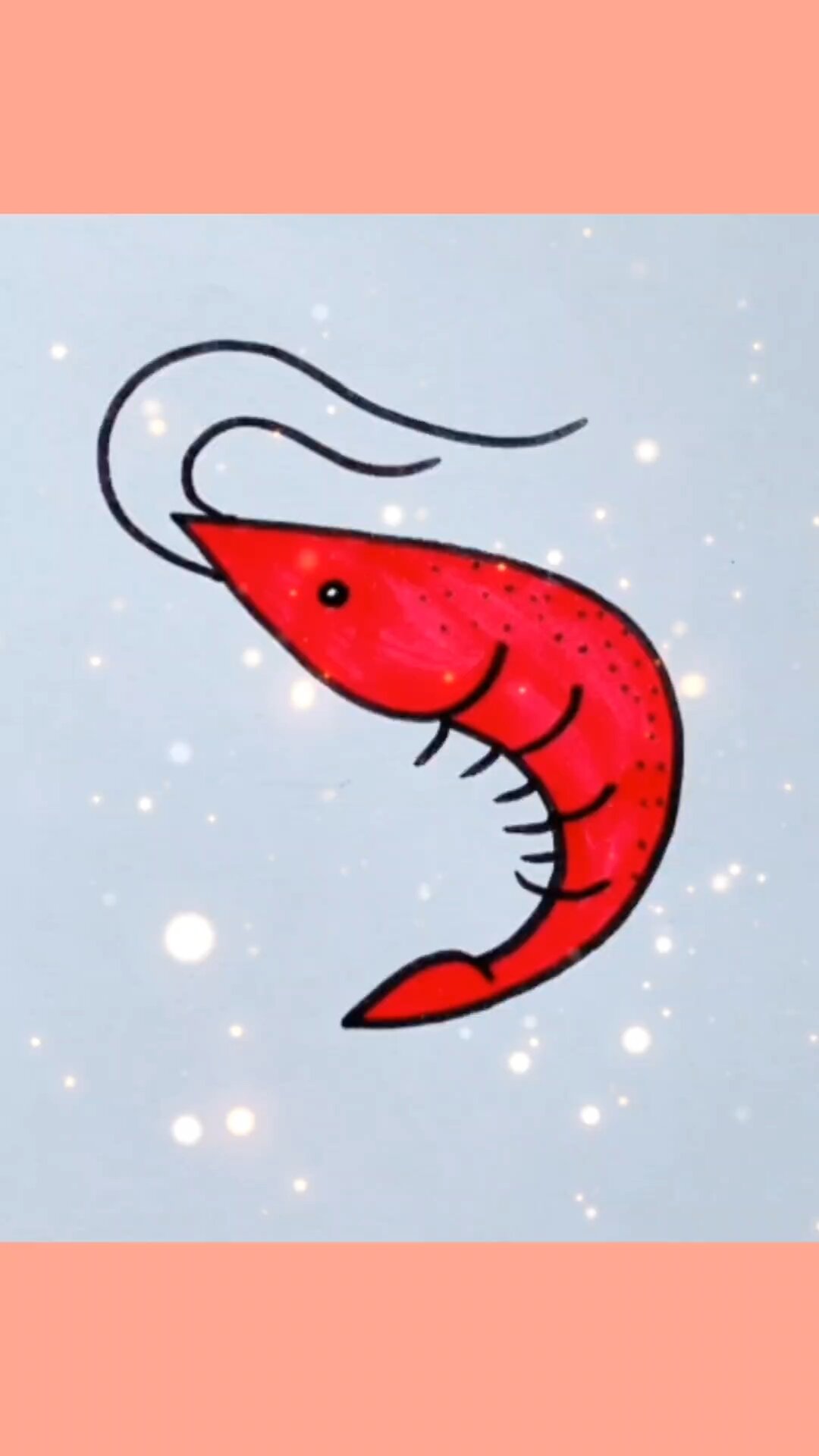 大虾简笔画一学就会