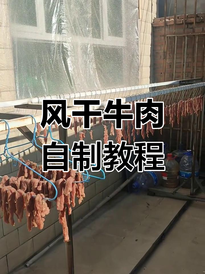 自制风干牛肉干的详细步骤,轻松做出草原风味
