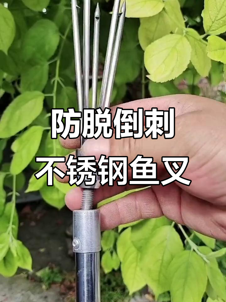 不锈钢鱼叉,轻松捕捞不费力