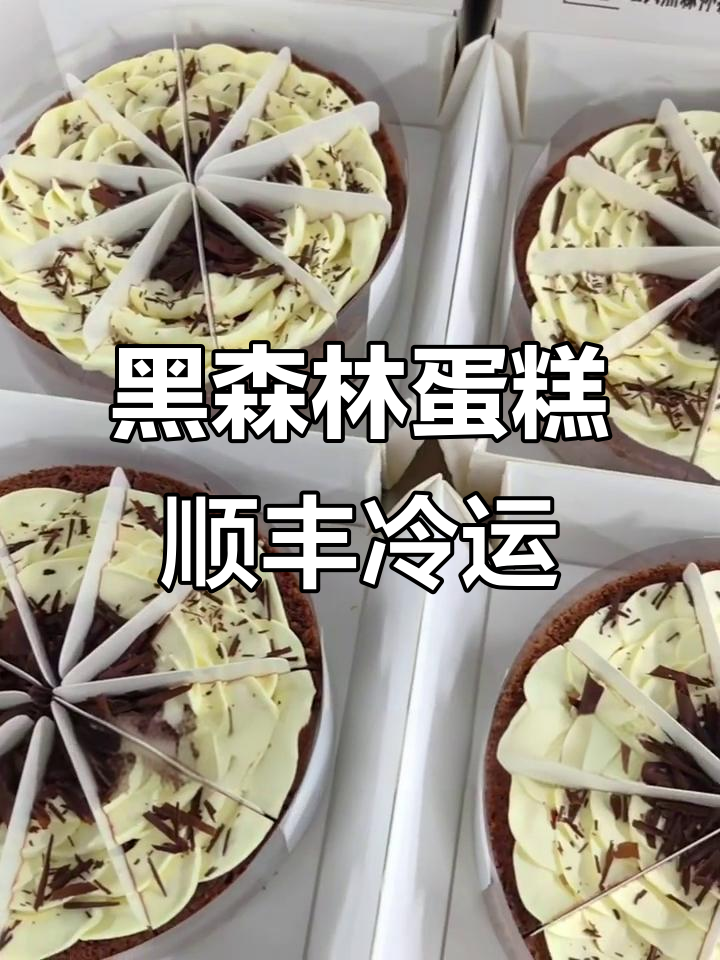 经典黑森林蛋糕，新西兰奶油与樱桃的完美结合