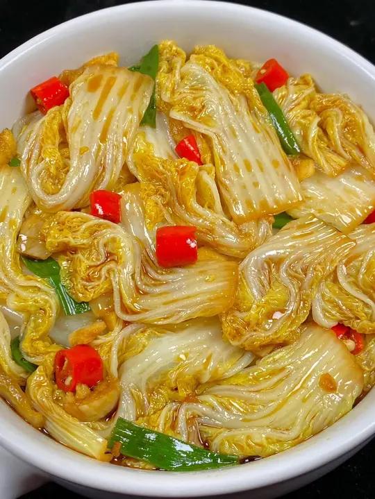 破防了～这样做的娃娃菜真的巨巨好吃!家常菜大人小孩都爱吃娃娃菜娃娃菜家常做法