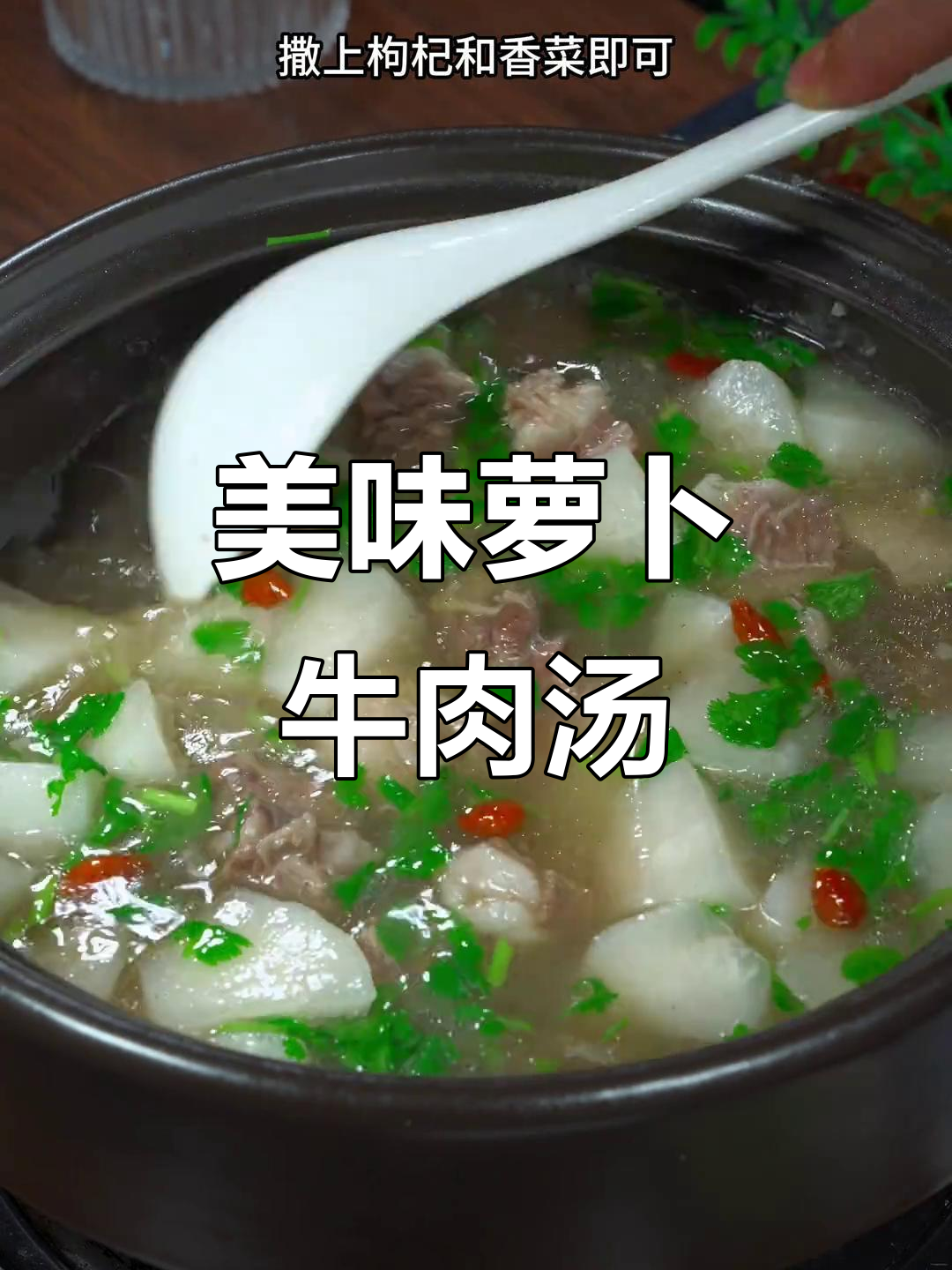 萝卜牛肉汤,鲜美嫩滑,一试成主!
