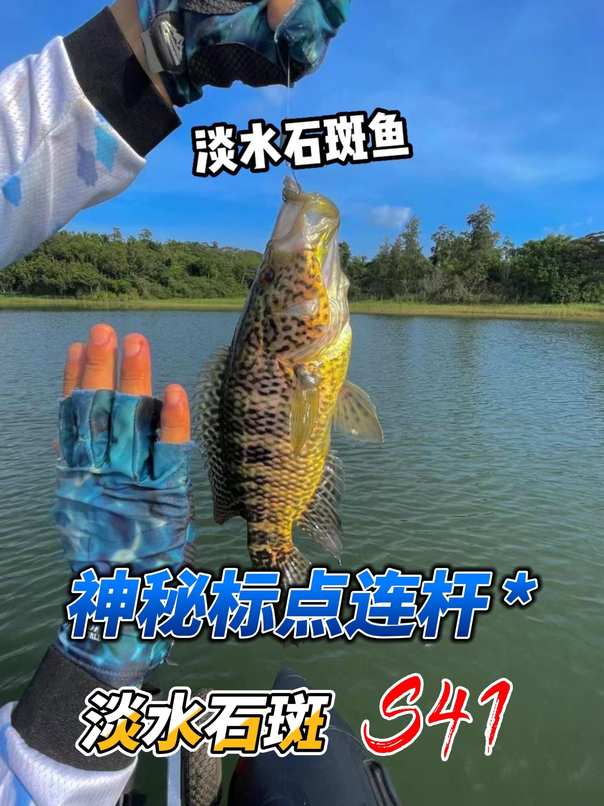 去一个神秘的水库钓淡水石斑鱼