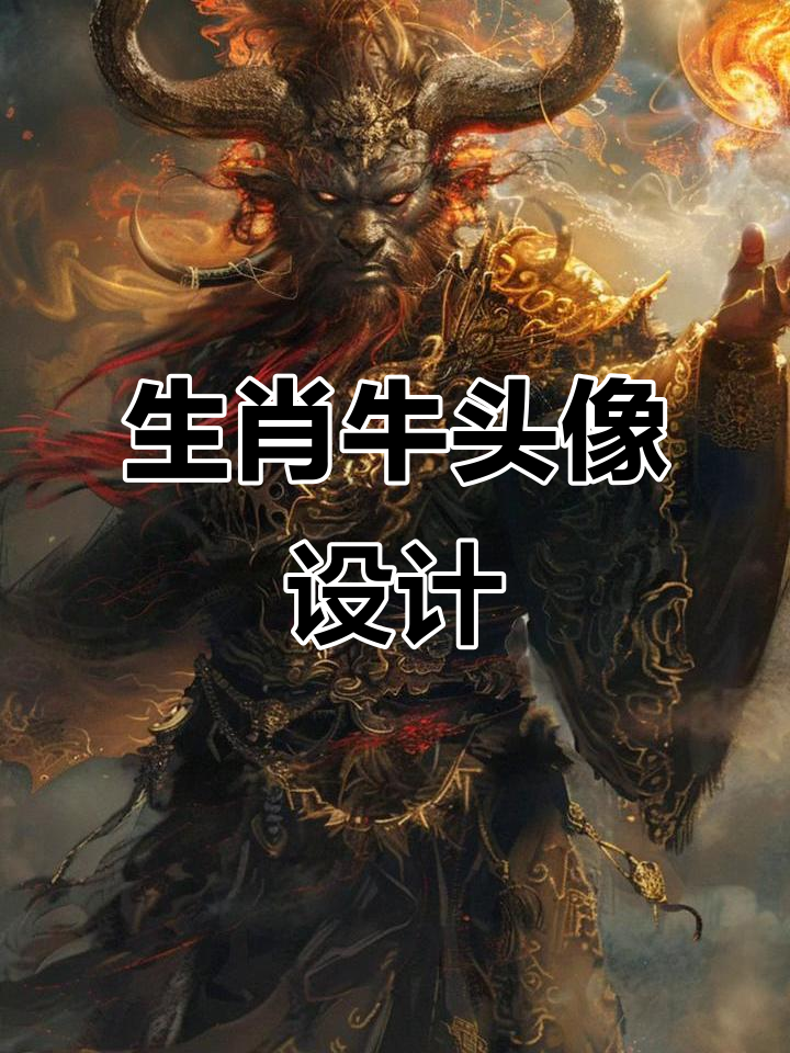 十二生肖之牛头像,个性十足!