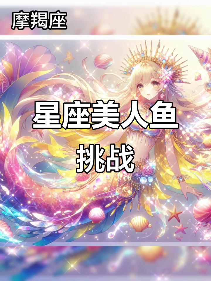 十二星座美人鱼大比拼，哪个才是你的最爱？