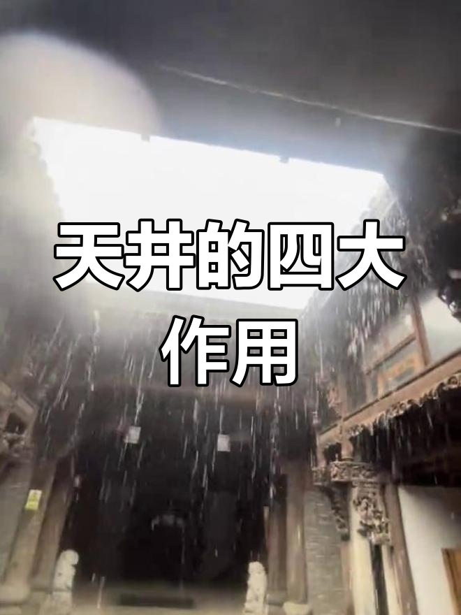 徽派建筑中的天井:功能与美学意义