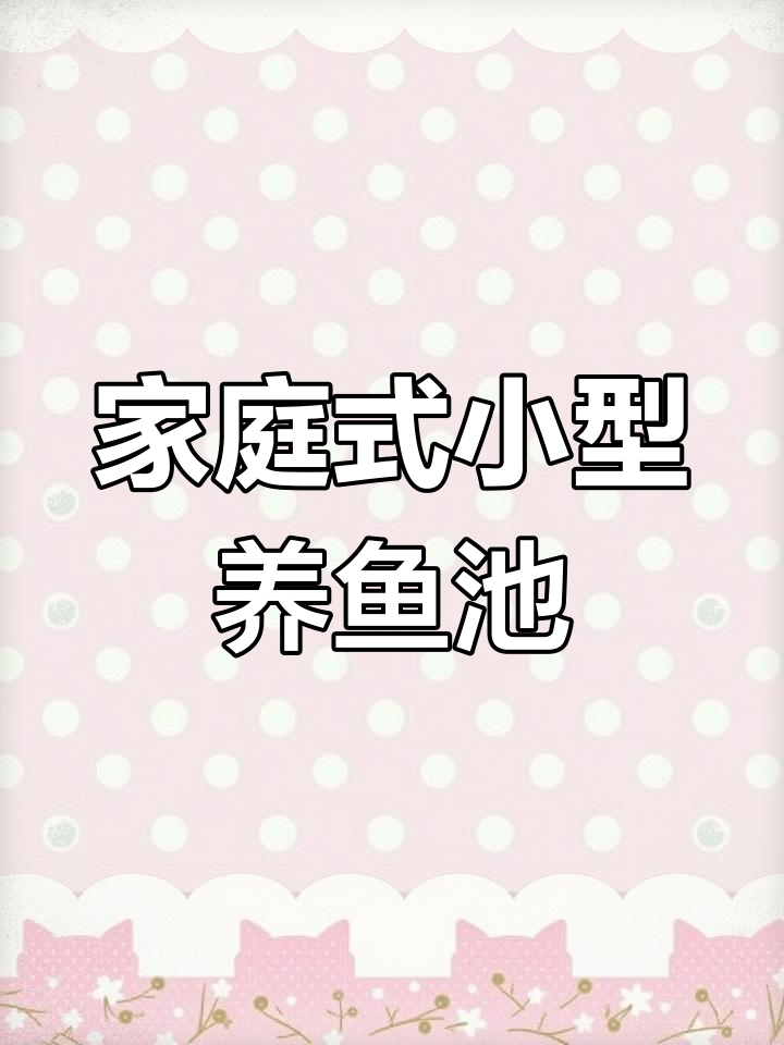 小型家庭鱼池养殖:草鱼、大头鱼与塘角鱼的成长故事