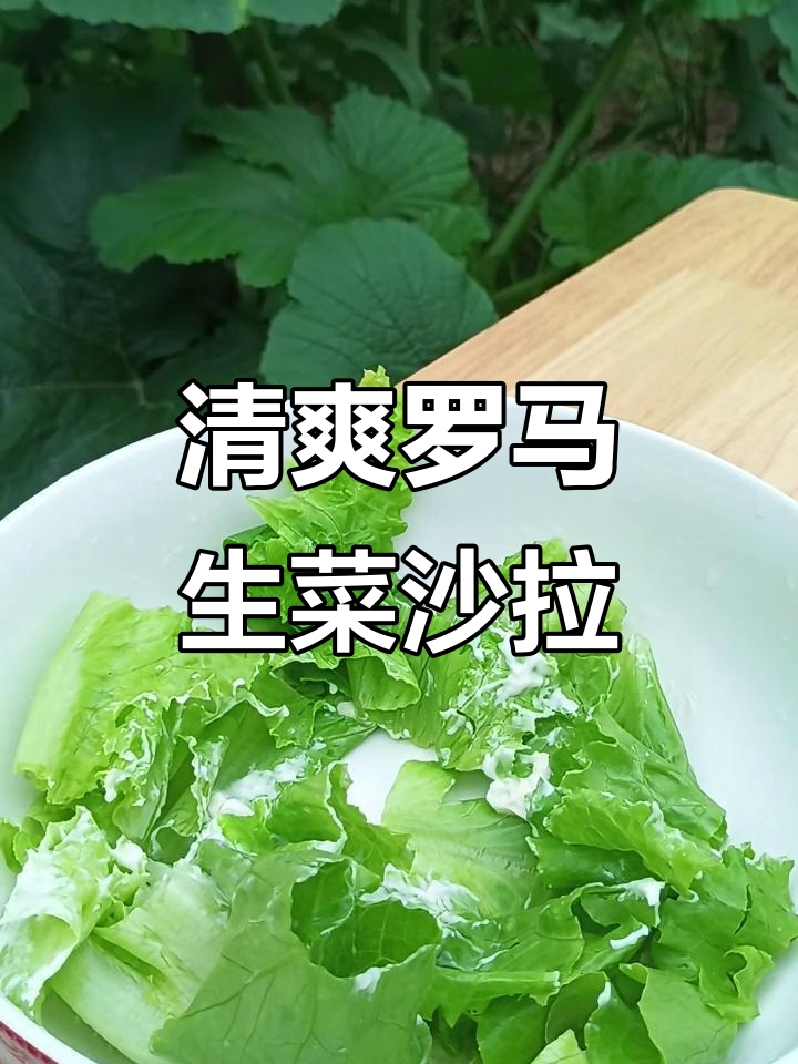 罗马生菜沙拉,新鲜又元气满满!