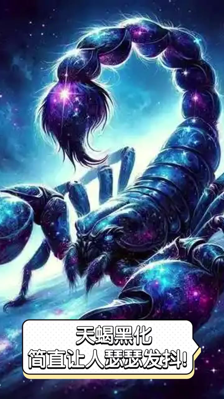 天蝎黑化,简直让人瑟瑟发抖!