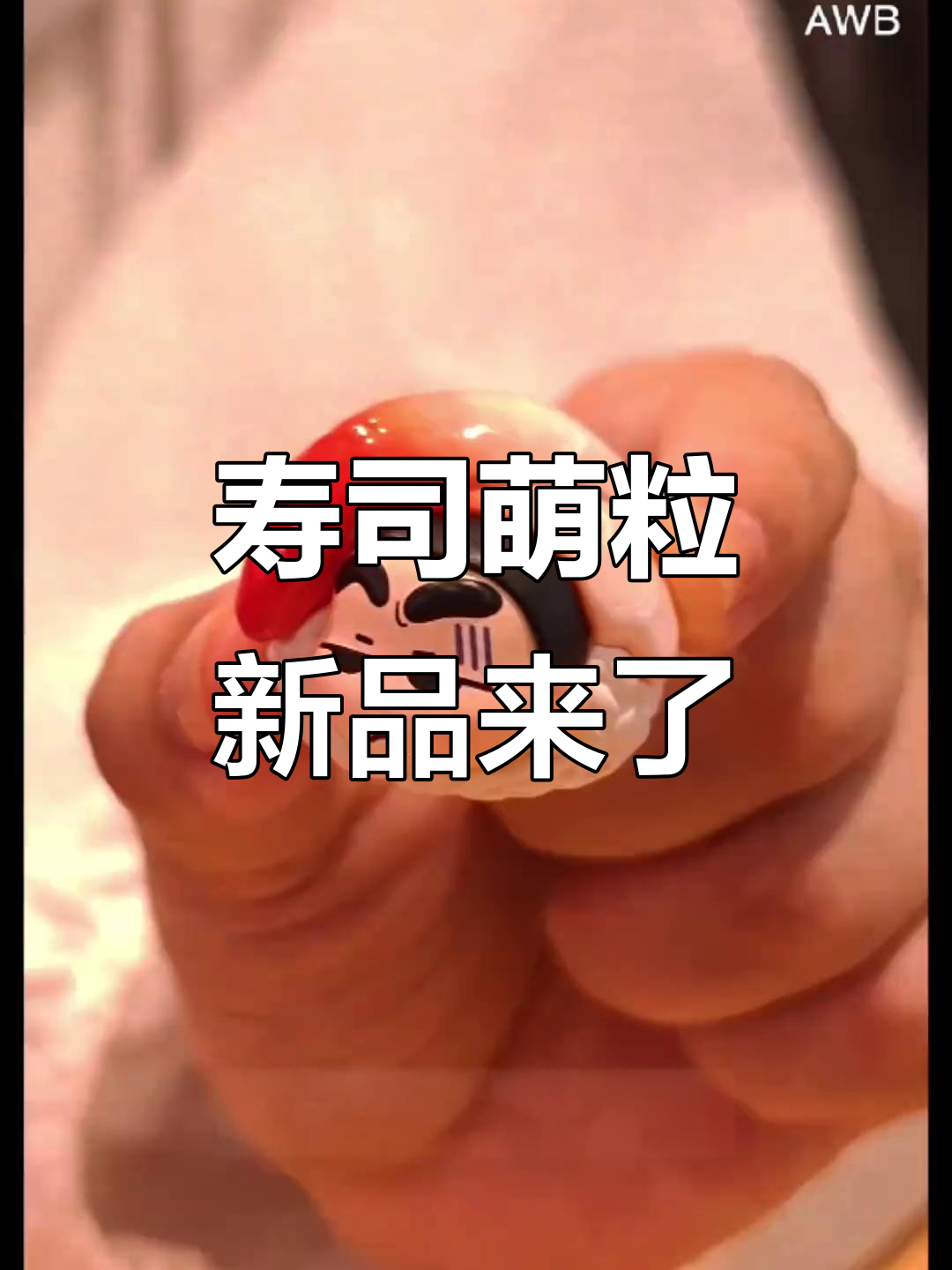 寿司萌粒新品大揭秘!每一颗都让人停不下来,超有趣盲盒体验
