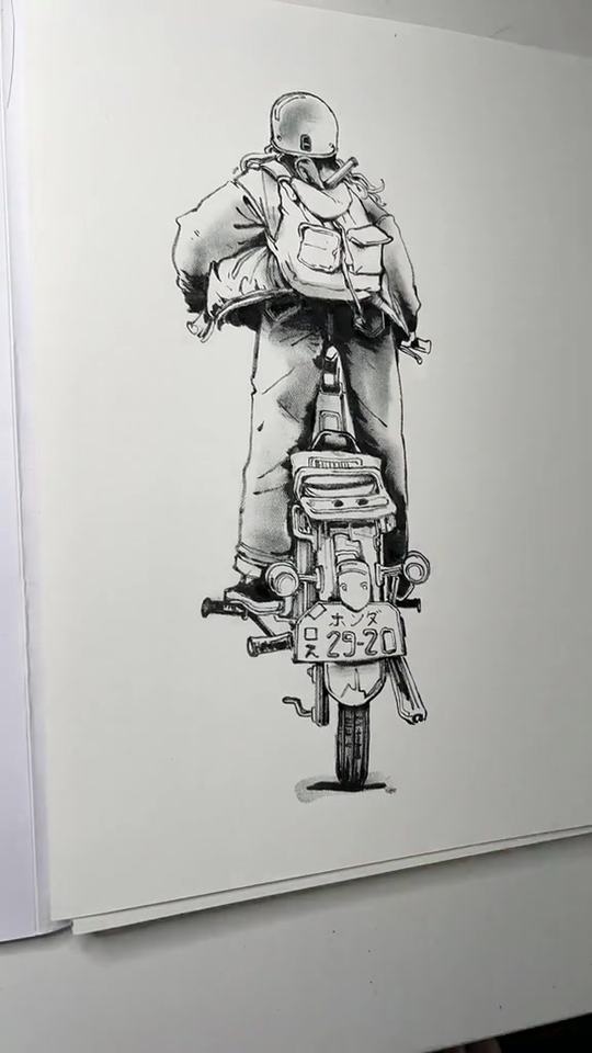 水彩边界体绘画素描