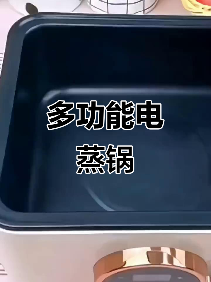 家用四层电蒸锅,自动防干烧,蒸煮一体方便实用!
