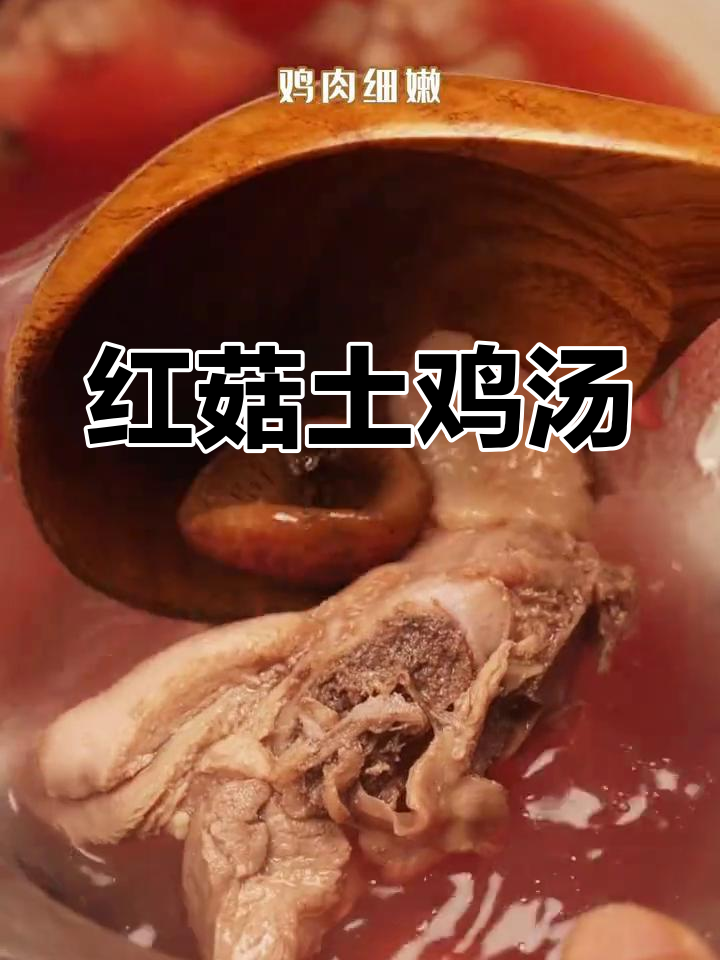 冬季必备红菇土鸡汤,暖心又滋补