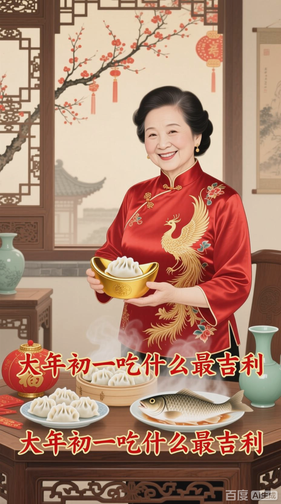 大年初一，吉利美食大揭秘