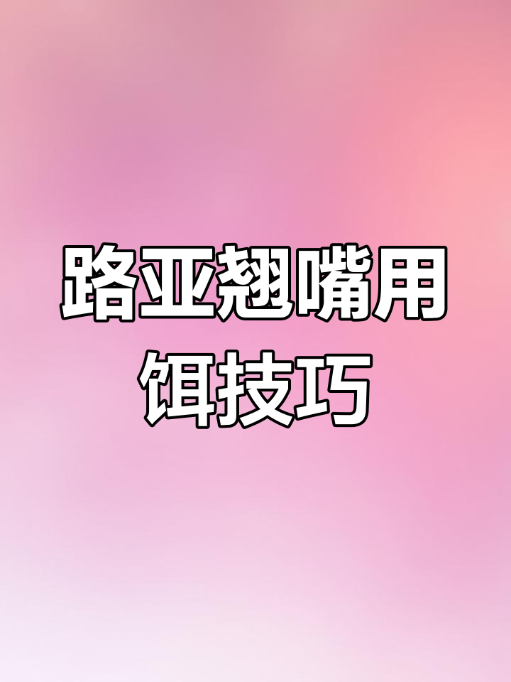 路亚翘嘴钓法揭秘:如何选择最佳假饵,避免挂底