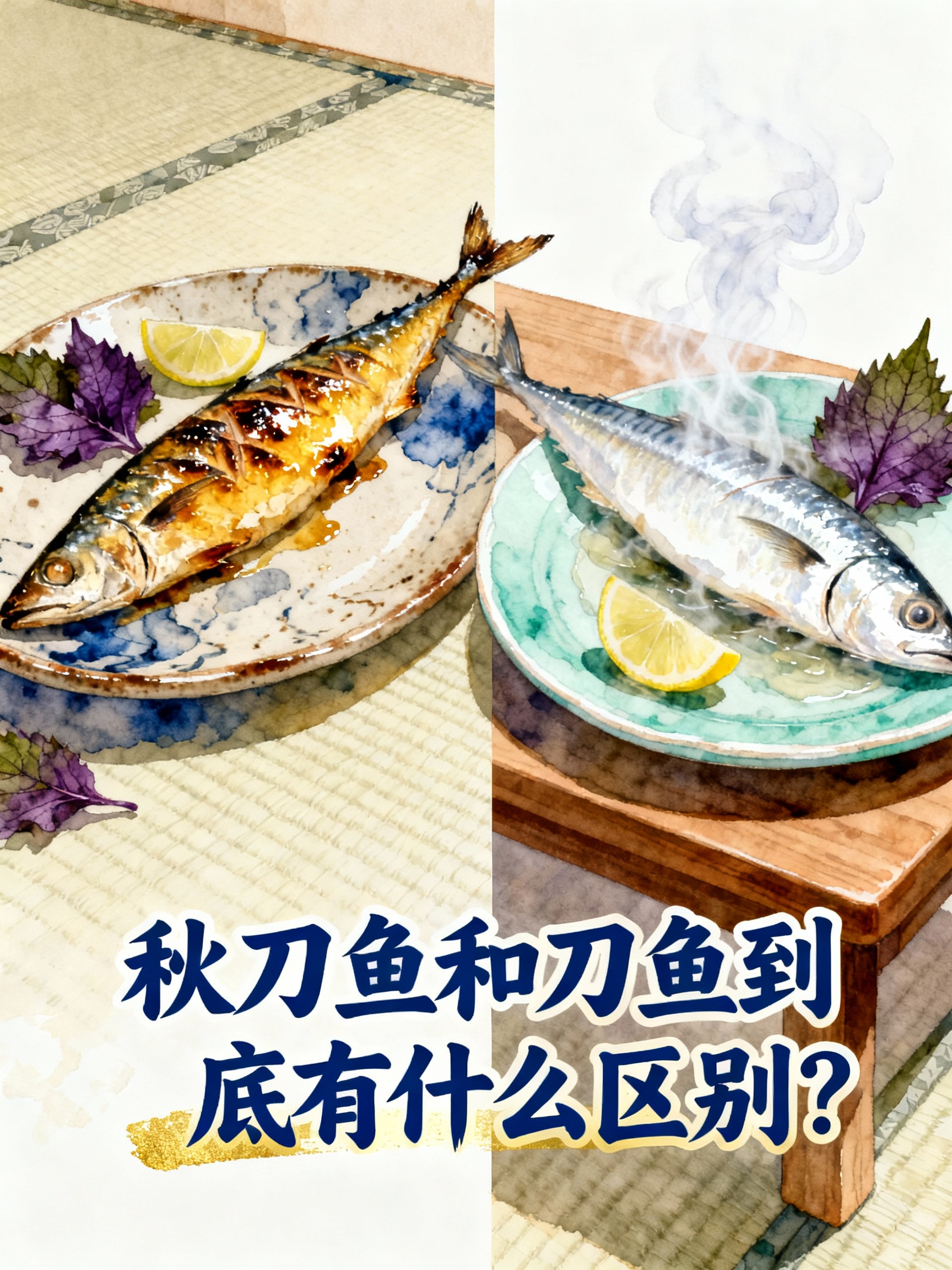 秋刀鱼和刀鱼到底有什么区别?