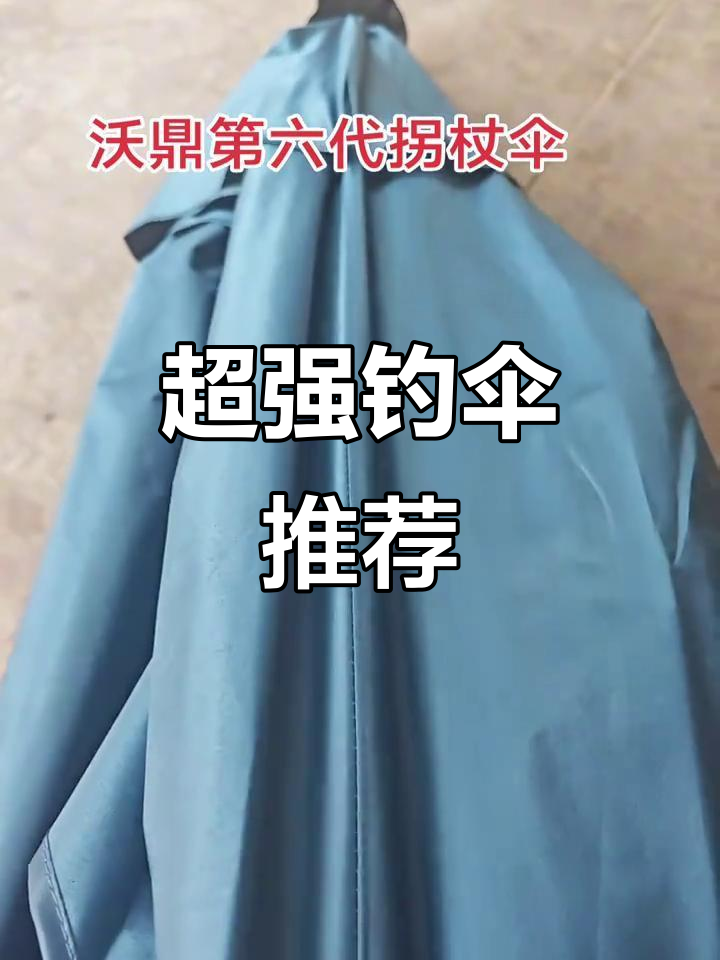 第六代拐杖伞细节设计超赞，钓鱼必备神器