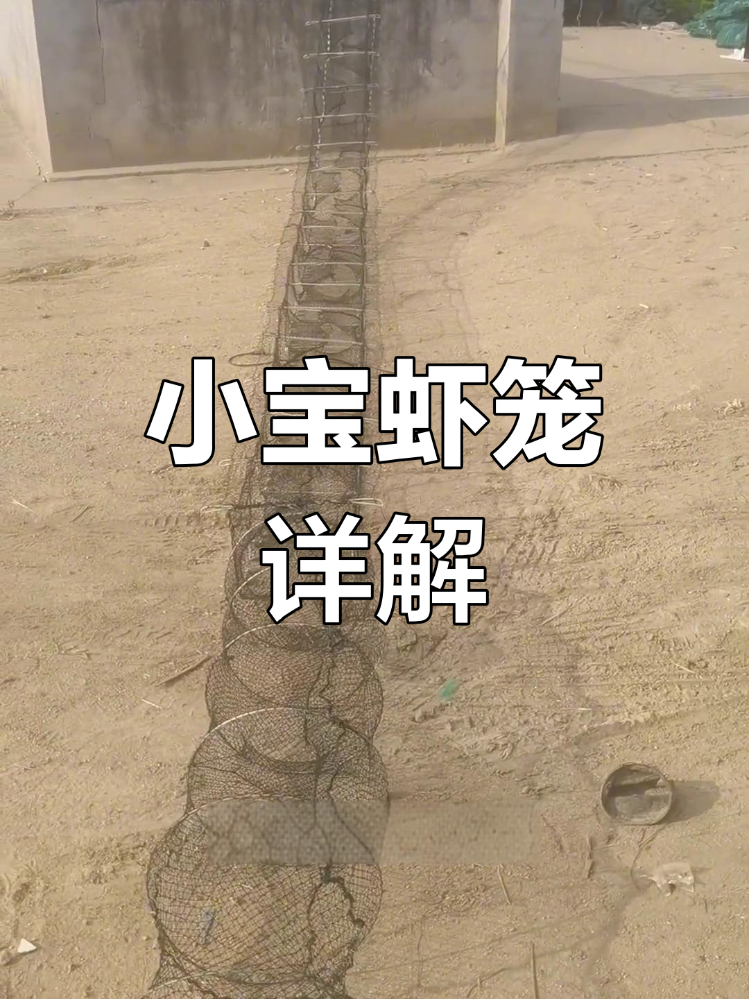 十米虾笼全解析:二十七节设计,小龙虾轻松捕捉