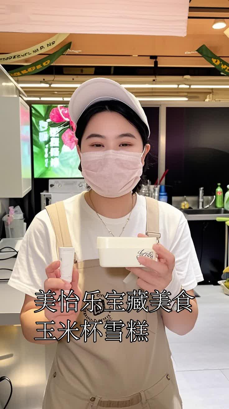 美怡乐宝藏美食玉米杯雪糕
