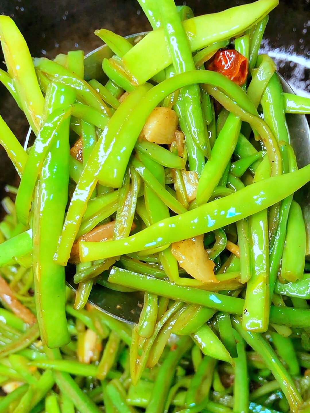 小炒扁豆角,做法家常好吃是关键