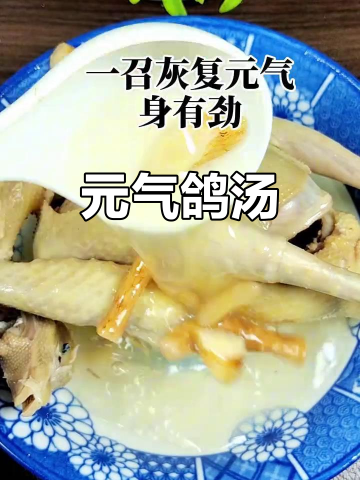 鸽子汤加黄芪党参,炖出满满元气