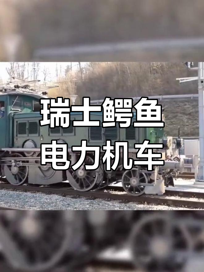 1919年瑞士鳄鱼电力机车:蒸汽与电力的奇妙碰撞