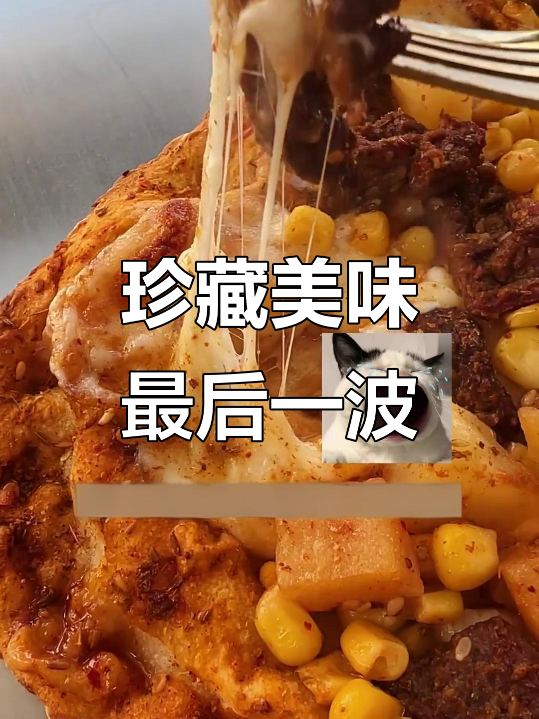 香辣孜然披萨即将停售，赶紧尝最后一次！