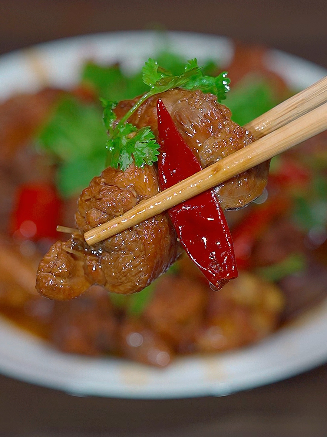 简单的红烧鸡块