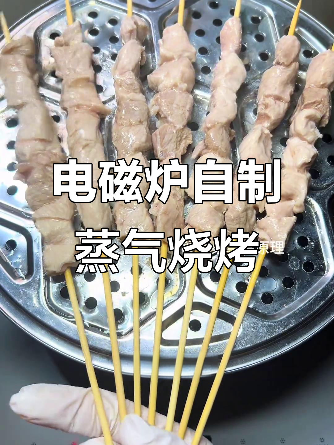 用电磁炉做蒸汽烧烤,轻松搞定家庭户外烤肉