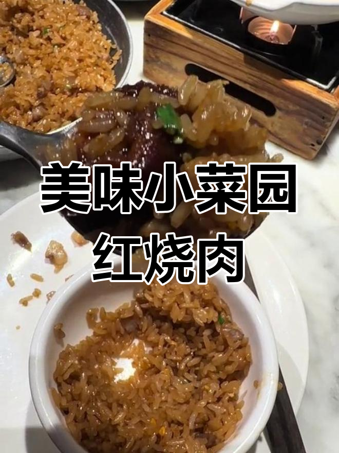 小菜园红烧肉,味道绝了