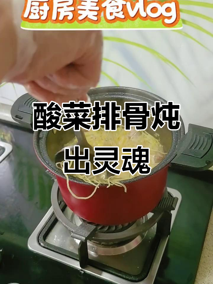 东北酸菜炖排骨，乳酸菌加持更美味