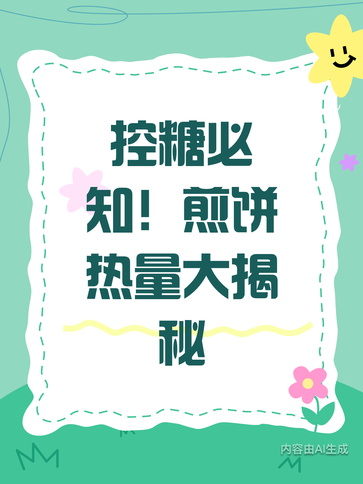 控糖必知!煎饼热量大揭秘