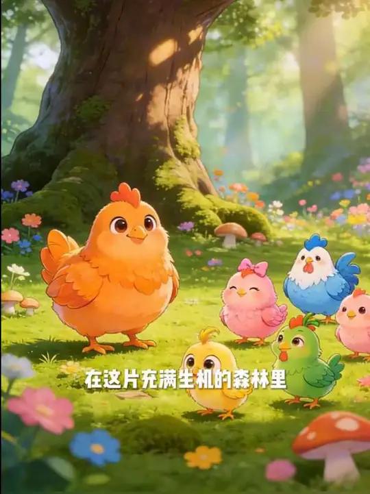 萌鸡小队的儿童动画片动漫电影