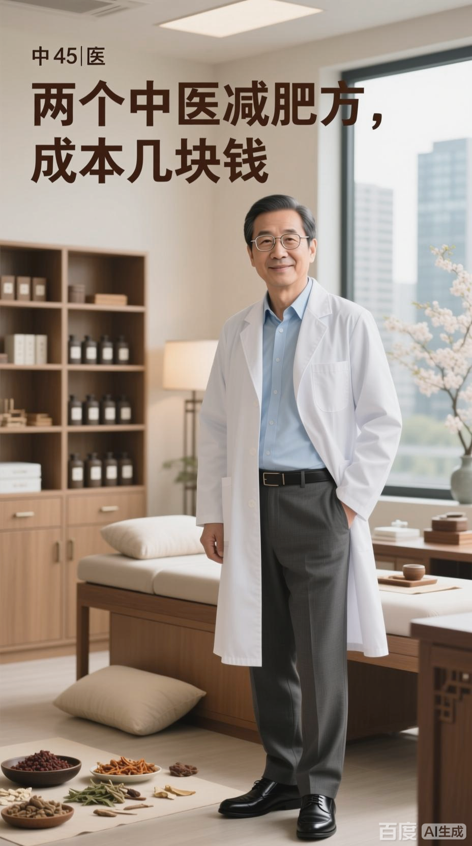 中医两味药,轻松瘦不同胖