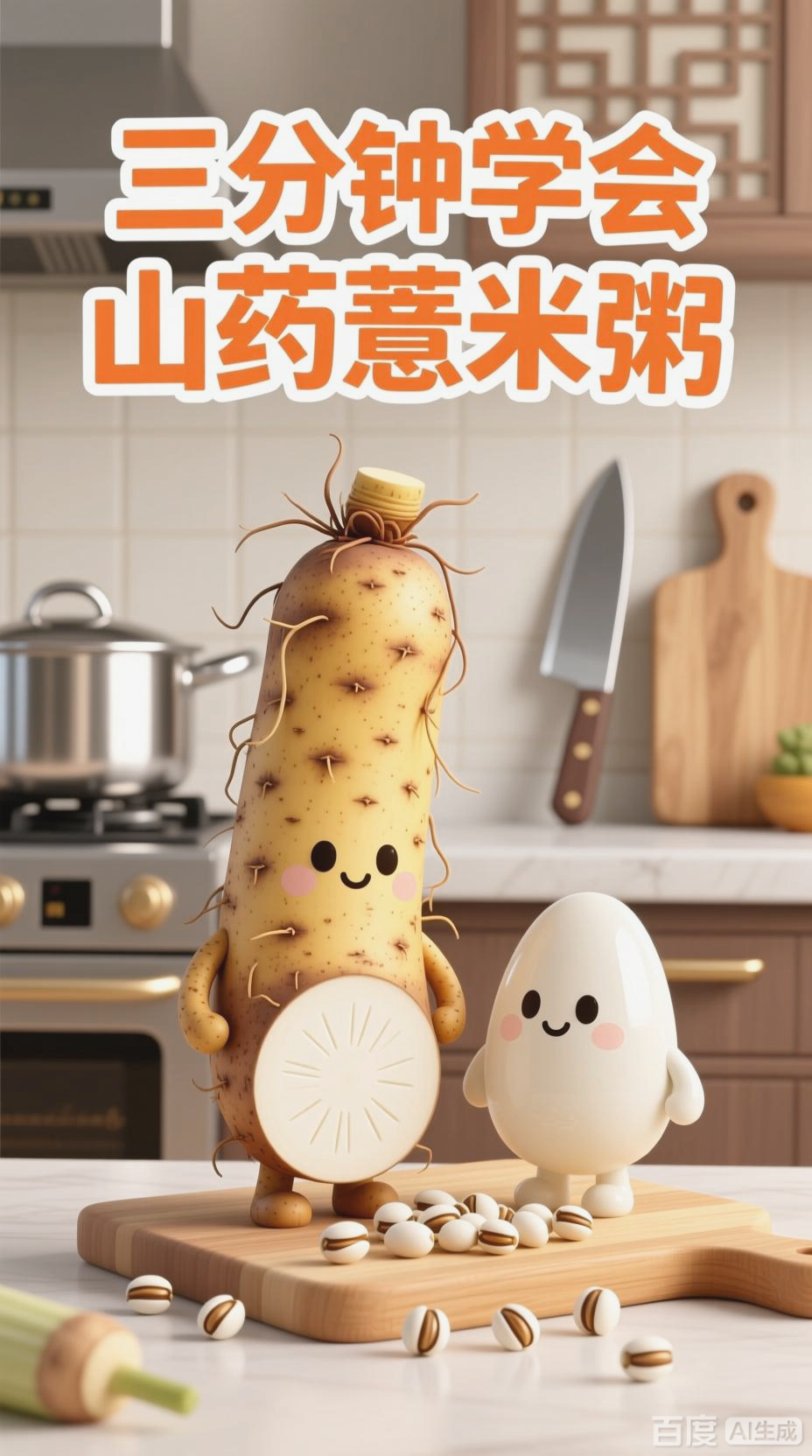 山药薏米粥，健脾祛湿好帮手