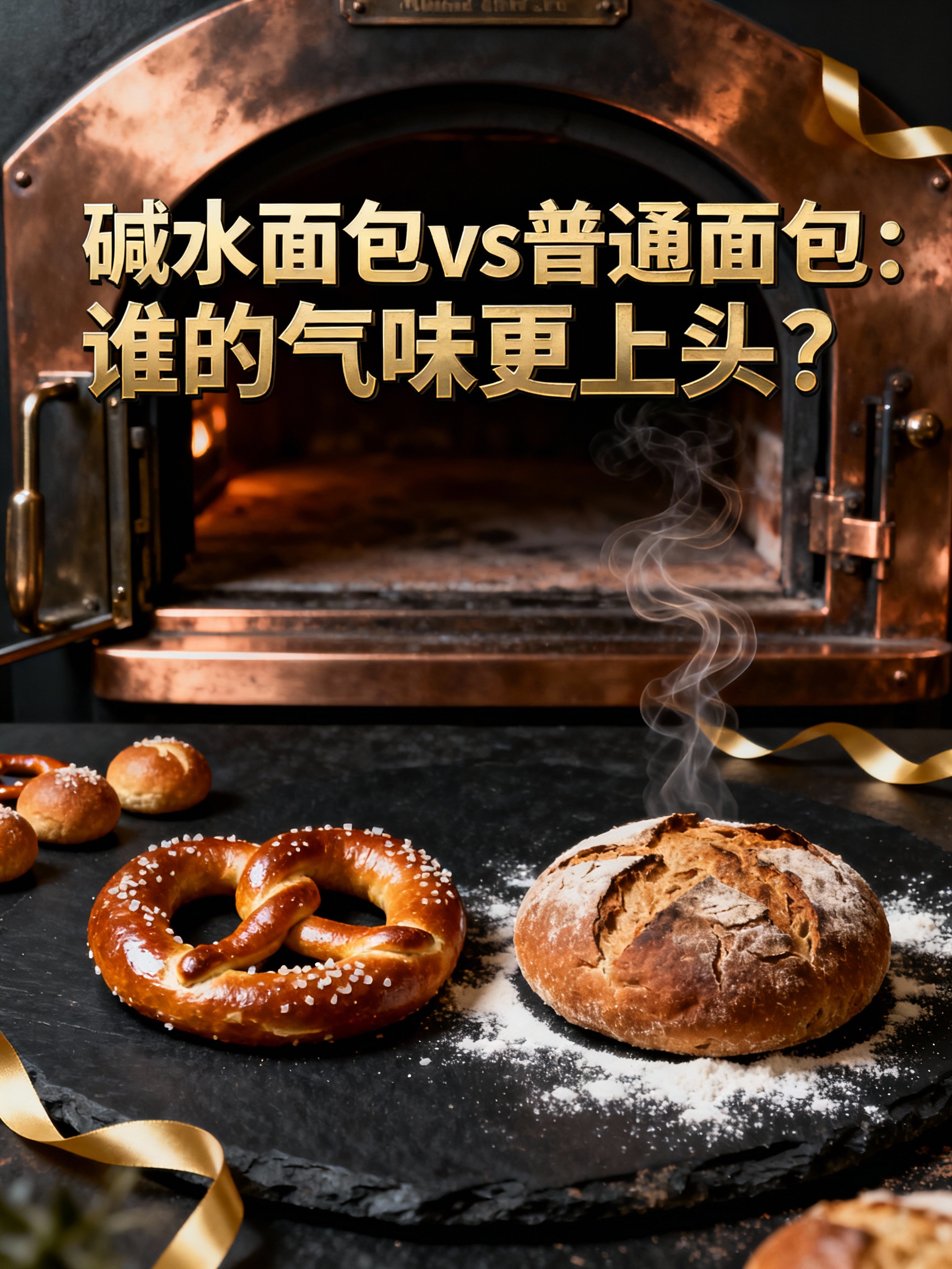 碱水面包vs普通面包:谁的气味更上头?
