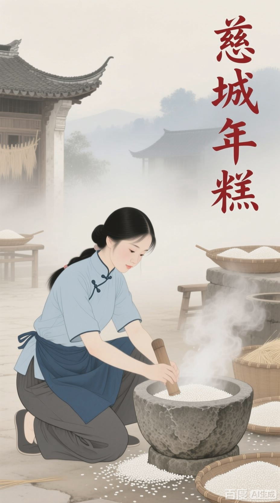 慈孝传承,年糕里的温情故事