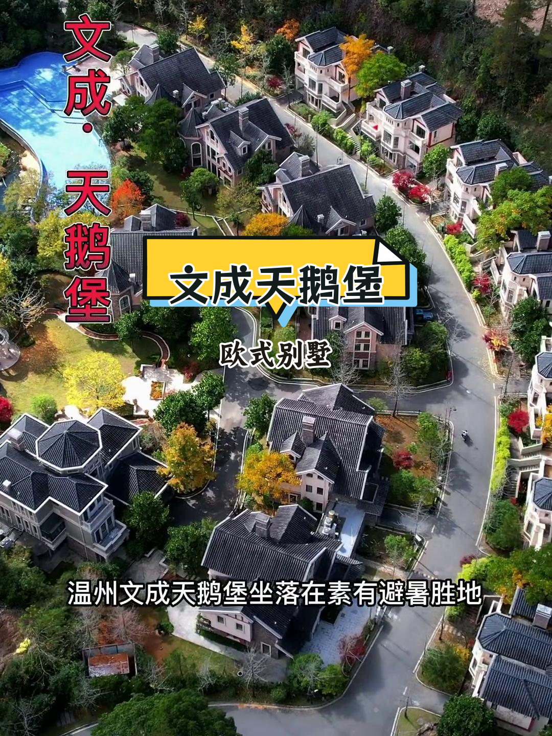 温州文成天鹅堡:阿尔卑斯风情与山水融合的度假胜地