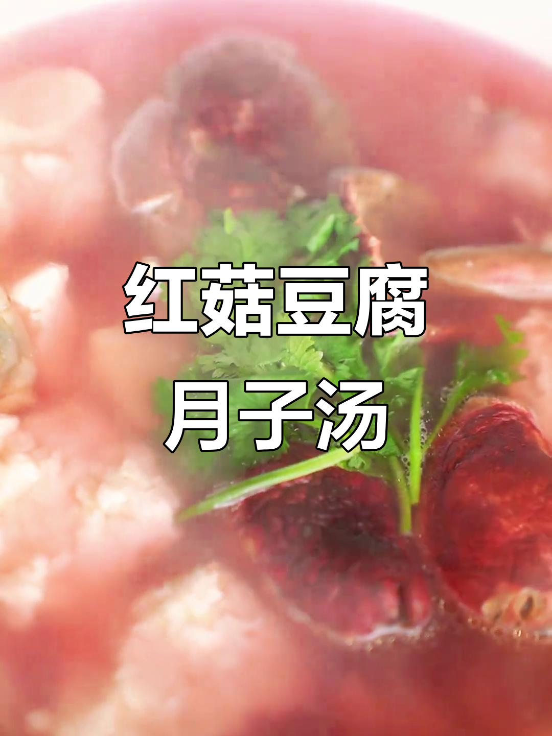 莆田传统月子汤,红菇豆腐炖出满满营养