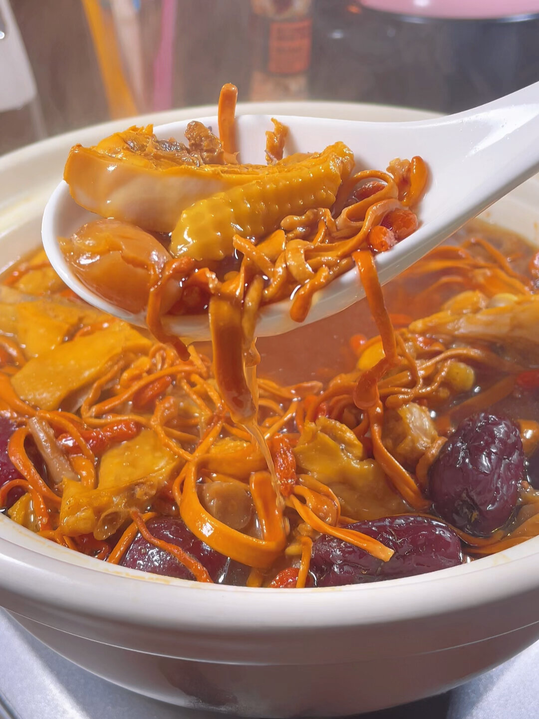 秋季必喝的虫草花鸡汤