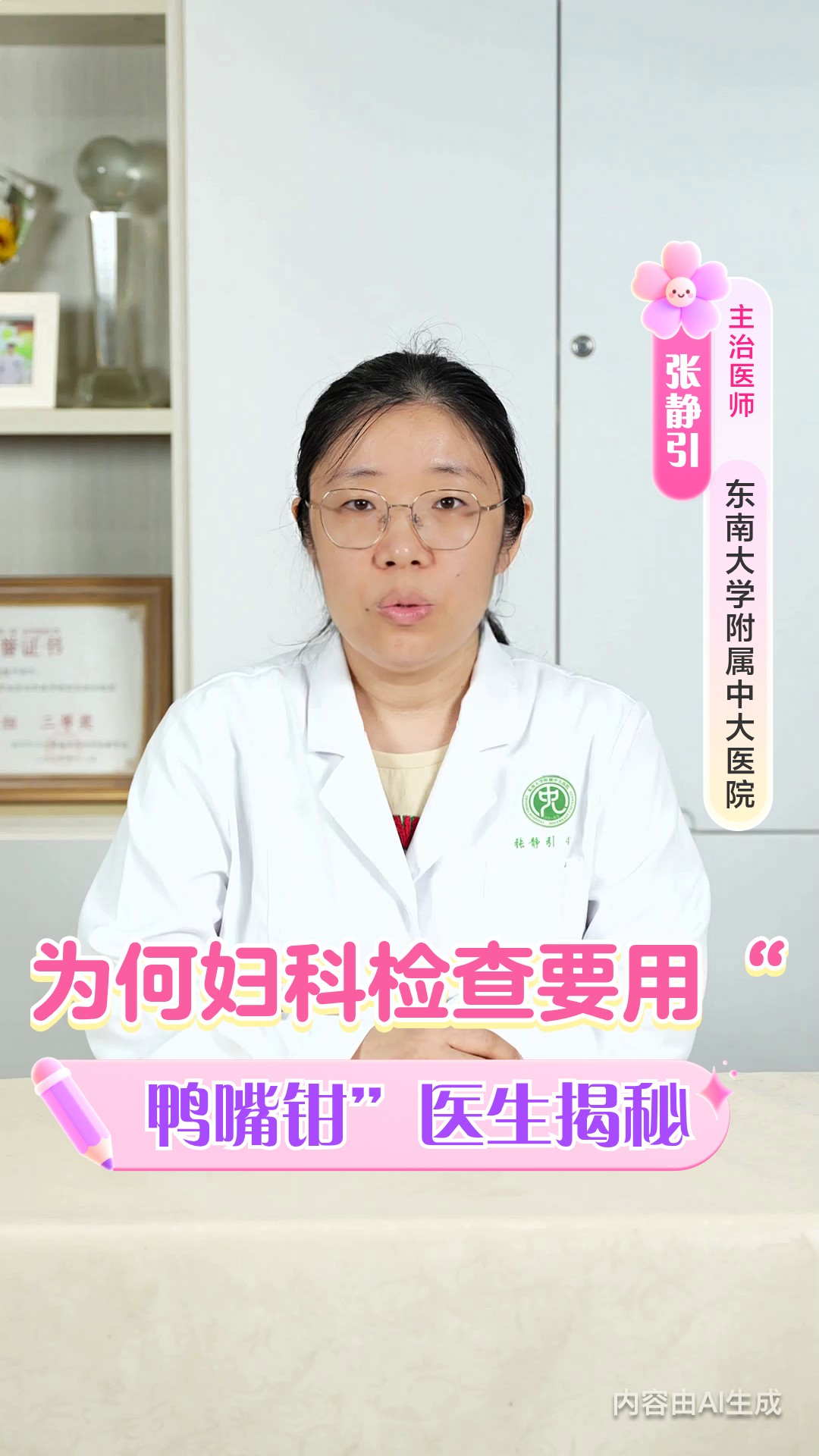 为何妇科检查要用“鸭嘴钳”?医生揭秘过程