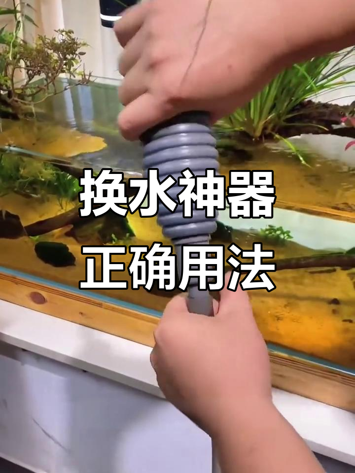 鱼缸换水器使用指南,轻松解决底刹问题