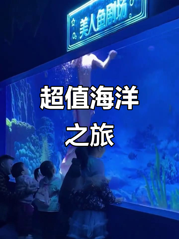 郑州海洋世界,精彩表演与水母馆,超值双人票91.8元