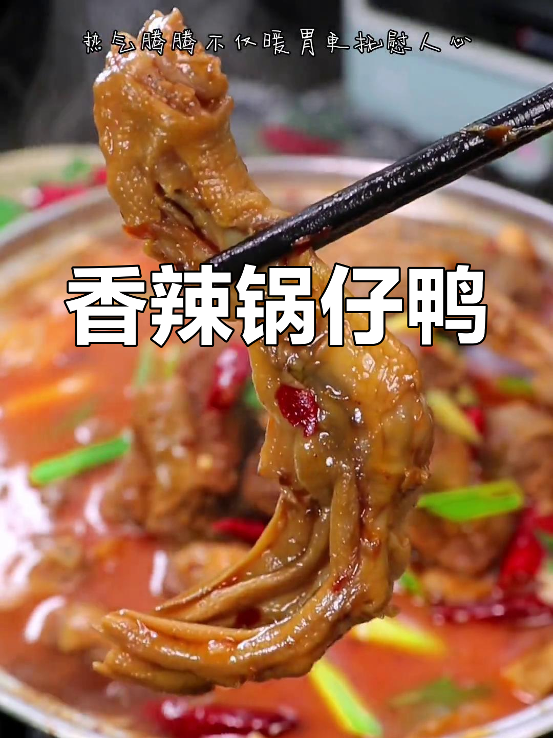 热气腾腾的锅仔鸭,暖心又开胃